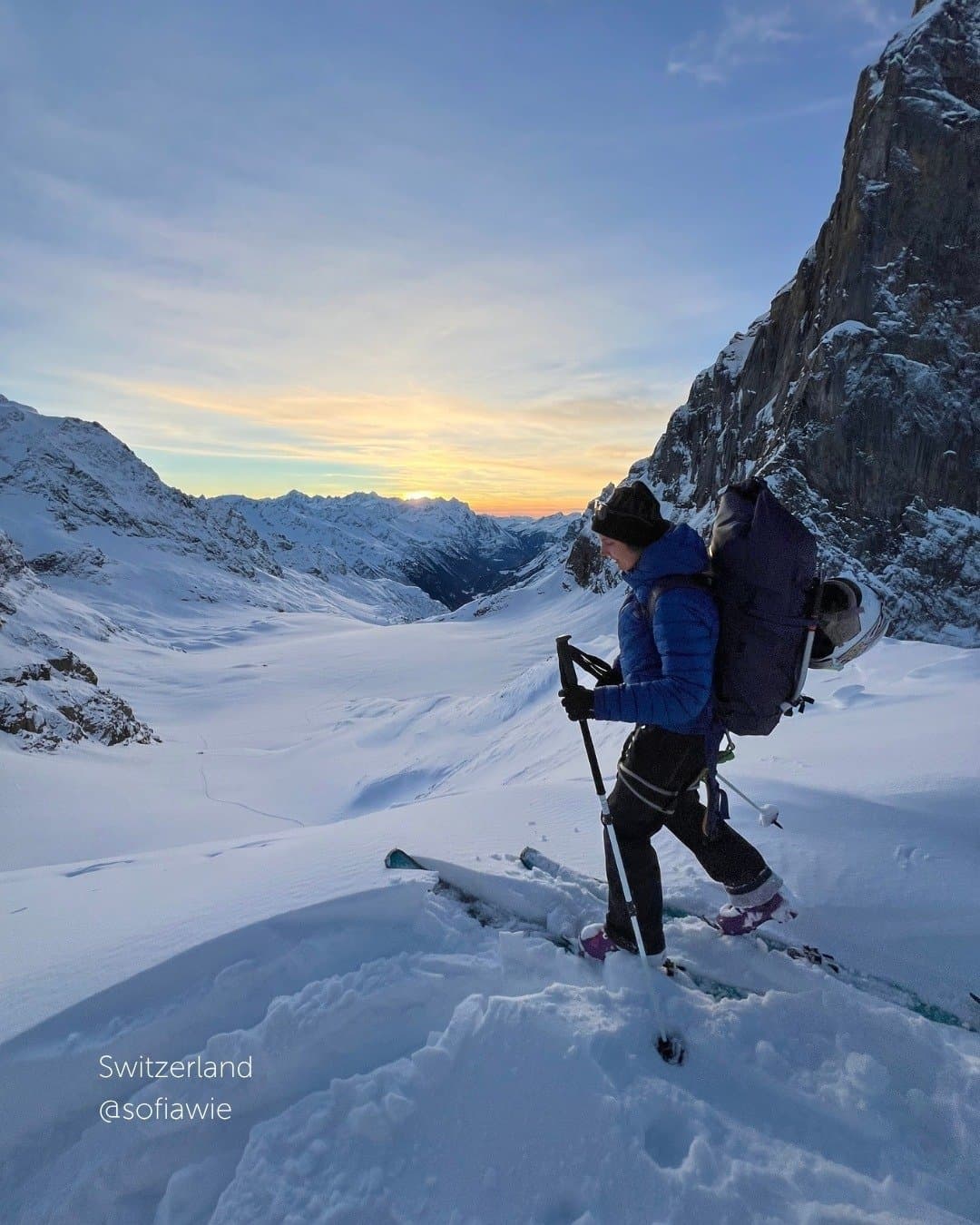 Kästle skiing in Western Canada